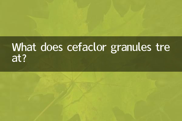Что лечат гранулы цефаклора?