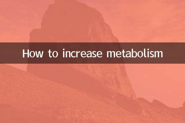So steigern Sie den Stoffwechsel