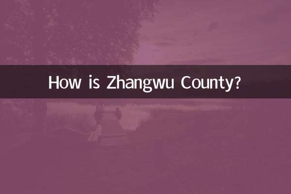 ¿Cómo es el condado de Zhangwu?