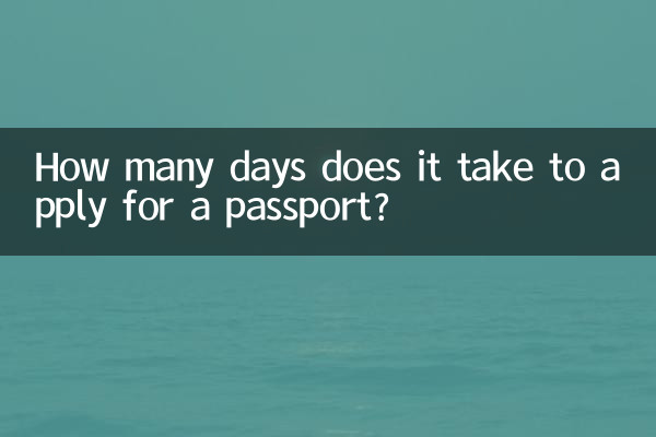 چند روز طول می کشد تا برای پاسپورت اقدام کنیم؟