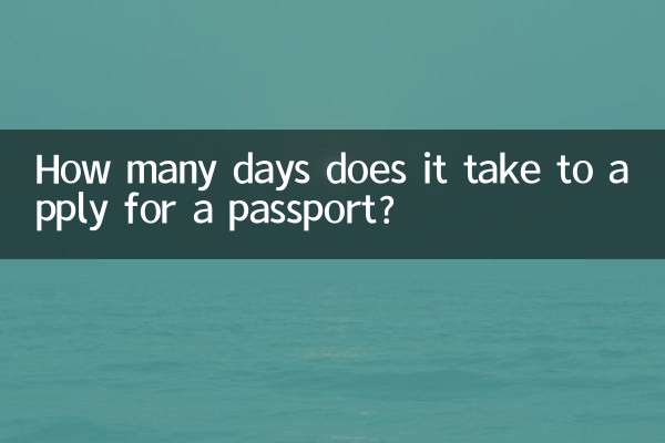 পাসপোর্টের জন্য আবেদন করতে কত দিন লাগে?