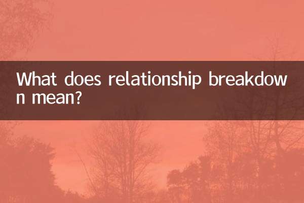 Was bedeutet ein Beziehungsabbruch?
