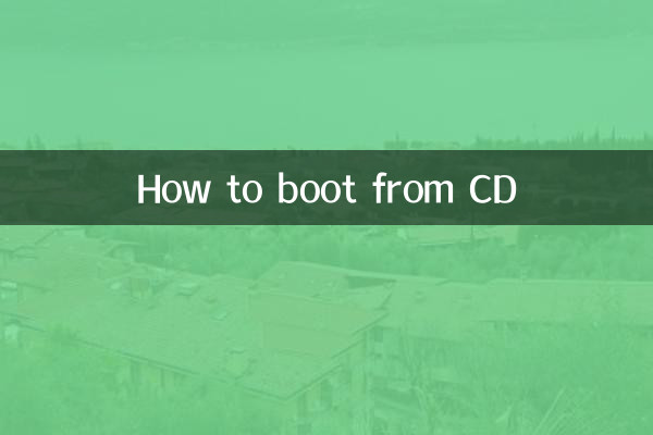 Как загрузиться с компакт-диска
