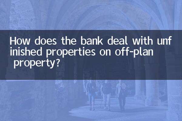 期房爛尾銀行怎麼處理
