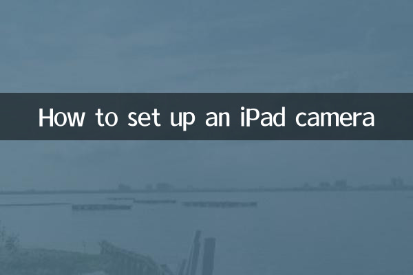 Comment configurer une caméra iPad