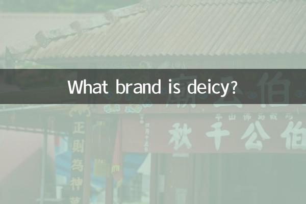 deicyってどんなブランド？