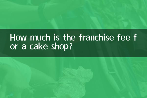 Quanto costa il franchising per una pasticceria?