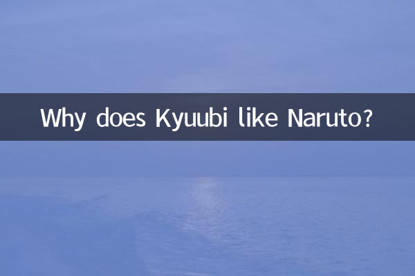 Pourquoi Kyuubi aime-t-il Naruto ?