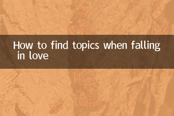Comment trouver des sujets quand on tombe amoureux
