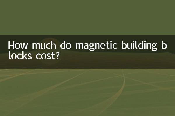 Wie viel kosten magnetische Bausteine?