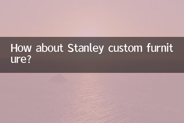 スタンレーのオーダー家具はいかがですか?
