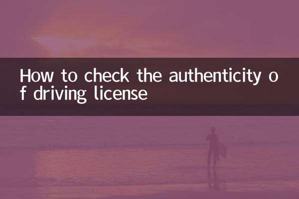 So überprüfen Sie die Echtheit des Führerscheins