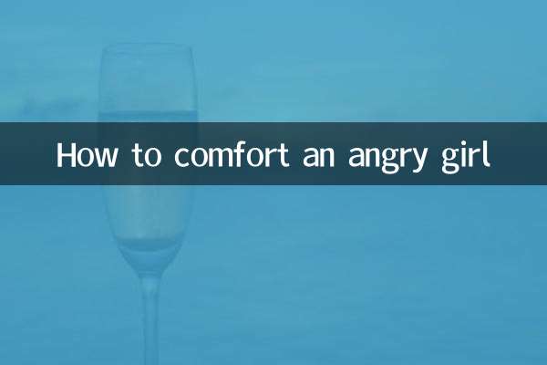 Cómo consolar a una chica enojada
