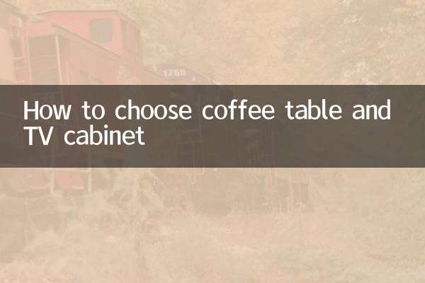 Come scegliere il tavolino e il mobile TV