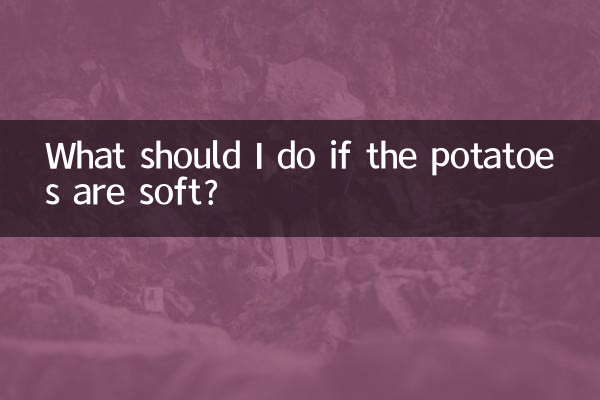 O que devo fazer se as batatas estiverem moles?