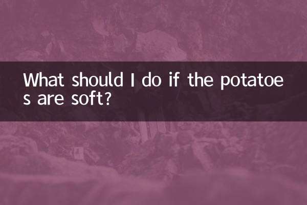 O que devo fazer se as batatas estiverem moles?