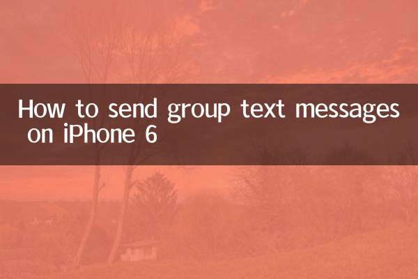 Comment envoyer des messages texte de groupe sur iPhone 6