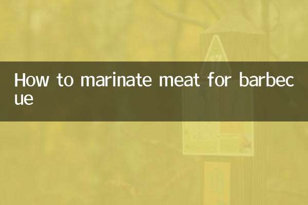 چگونه گوشت را برای باربیکیو مرینیت کنیم