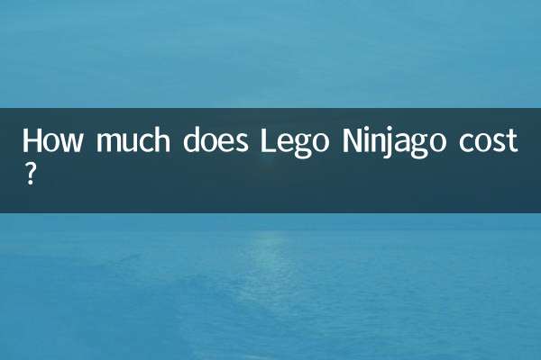 Combien coûte Lego Ninjago ?