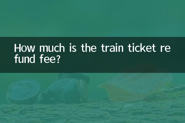 À combien s’élèvent les frais de remboursement d’un billet de train ?