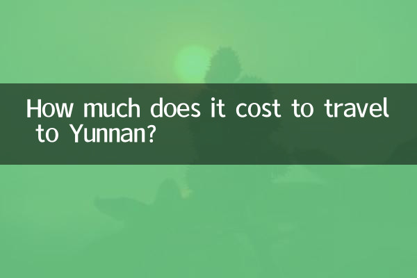 Combien coûte un voyage dans le Yunnan ?