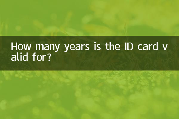 Wie viele Jahre ist der Personalausweis gültig?