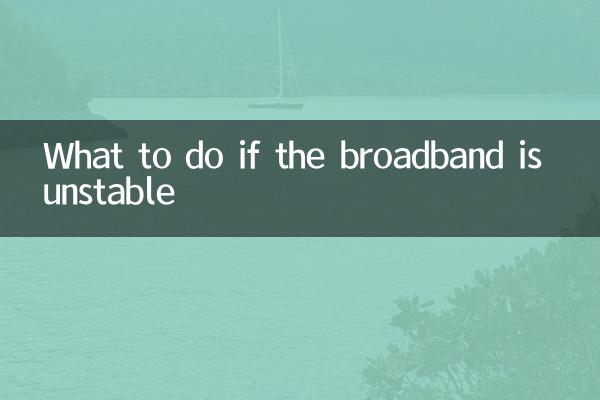 Cosa fare se la banda larga è instabile