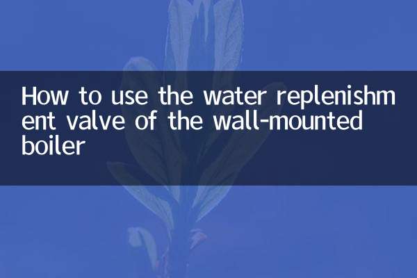 Как пользоваться клапаном пополнения воды настенного котла