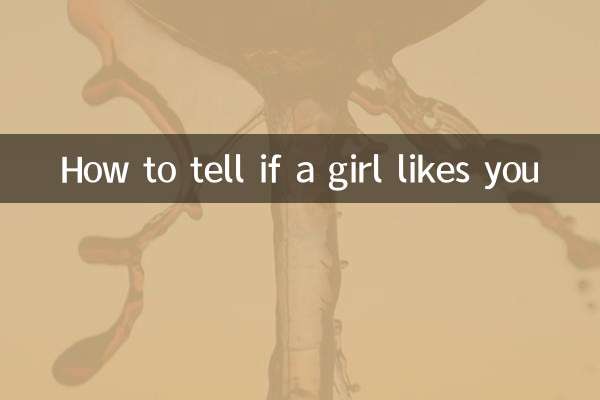 How to tell if a girl likes you