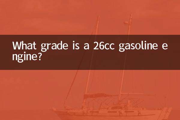 26cc गैसोलीन इंजन कौन सा ग्रेड है?