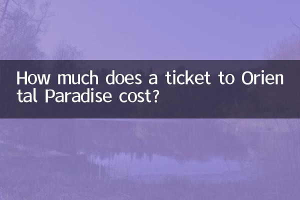 Quanto custa uma passagem para o Paraíso Oriental?