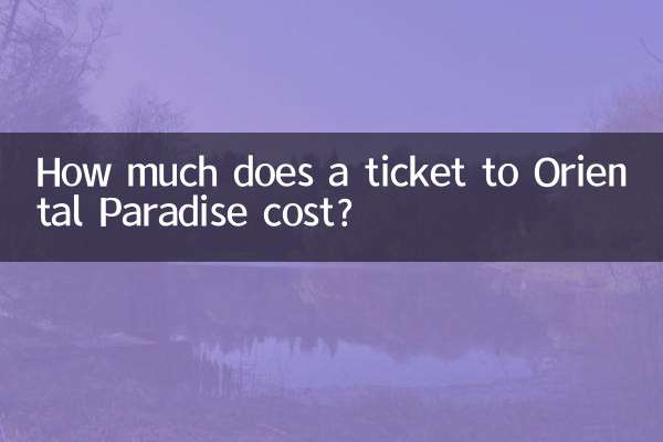 Quanto custa uma passagem para o Paraíso Oriental?