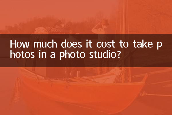 Wie viel kostet es, in einem Fotostudio zu fotografieren?
