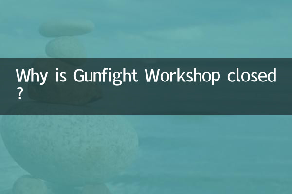 Why is Gunfight Workshop closed?
