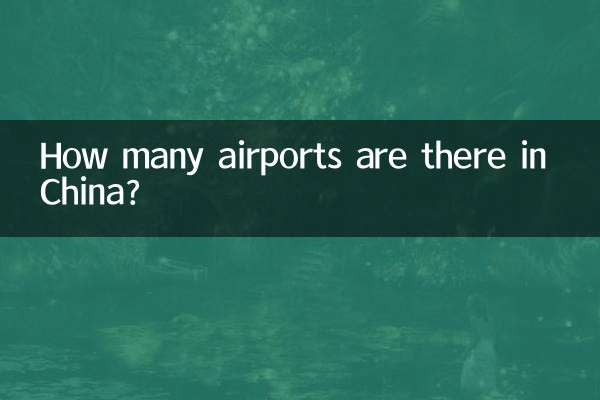 中國有多少機場