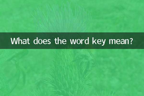 ¿Qué significa la palabra clave?
