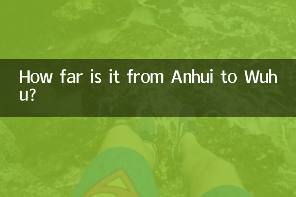 فاصله آنهویی تا ووهو چقدر است؟