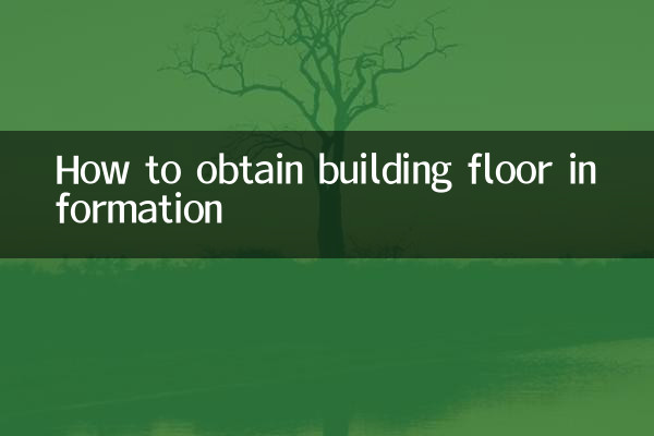 So erhalten Sie Informationen zu Gebäudegeschossen
