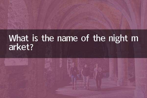 ナイトマーケットの名前は何ですか?
