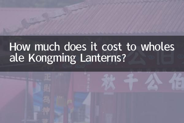 Quanto costa vendere all'ingrosso Lanterne Kongming?