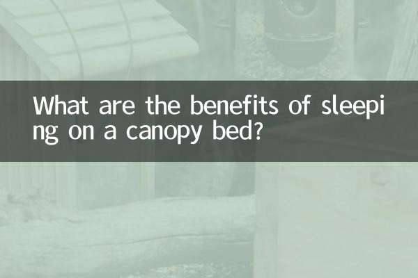 چھتری والے بستر پر سونے کے کیا فوائد ہیں؟