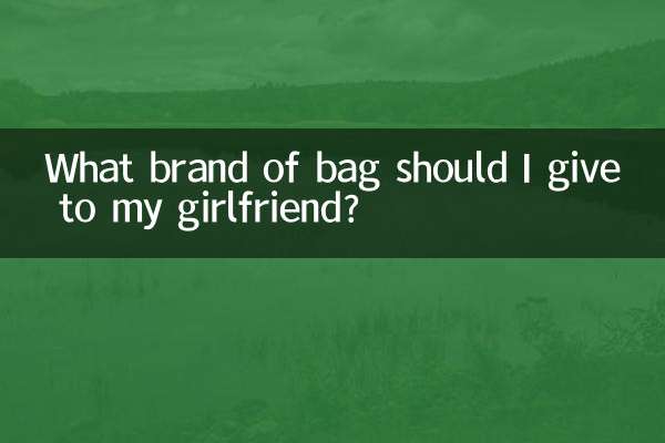 Que marca de bolsa devo dar para minha namorada?