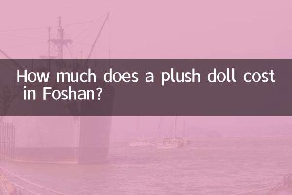 قیمت یک عروسک مخمل خواب دار در فوشان چقدر است؟