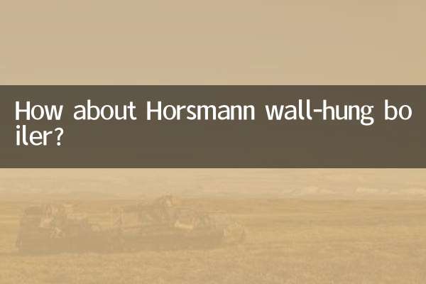 霍斯曼壁掛爐怎麼樣