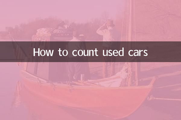 استعمال شدہ کاروں کو کیسے گنیں
