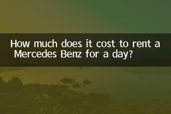 Wie viel kostet es, einen Mercedes Benz für einen Tag zu mieten?