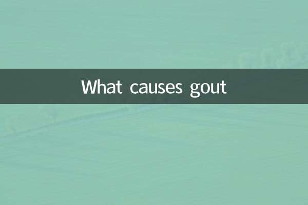 What causes gout