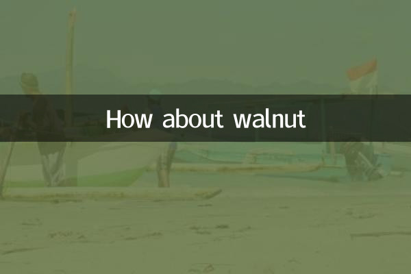 Wie wäre es mit Walnuss?