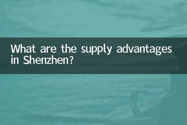 Welche Versorgungsvorteile gibt es in Shenzhen?