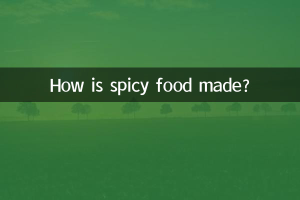 كيف يتم تحضير الطعام الحار؟